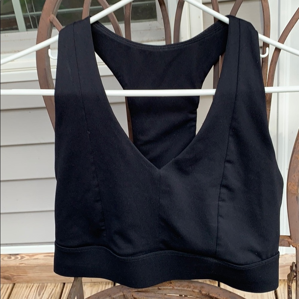 Fabletics Mila Med Impact Sports Bra black size M